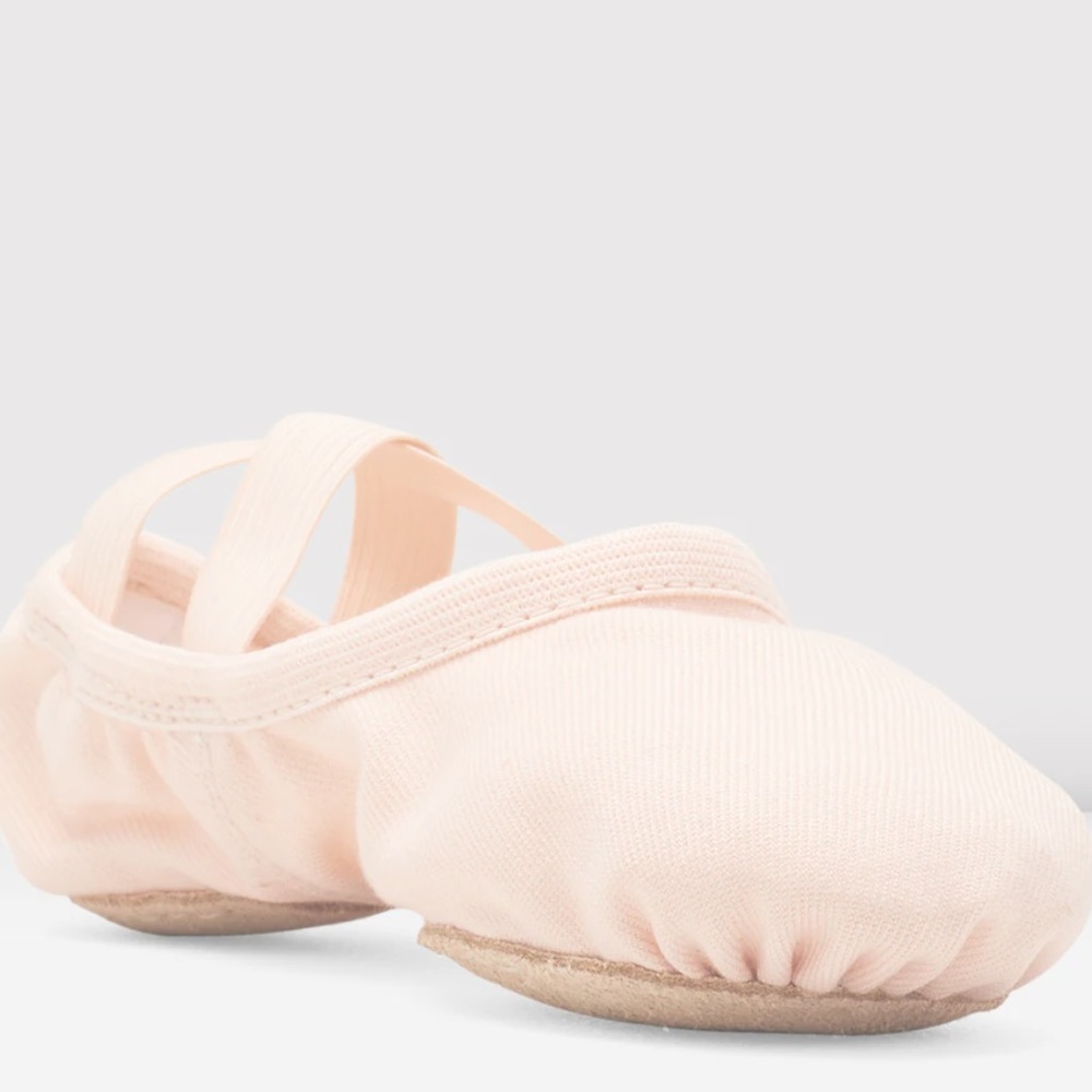 BLOCH canvas ballet slippers sz 1B - Picture 4 of 6